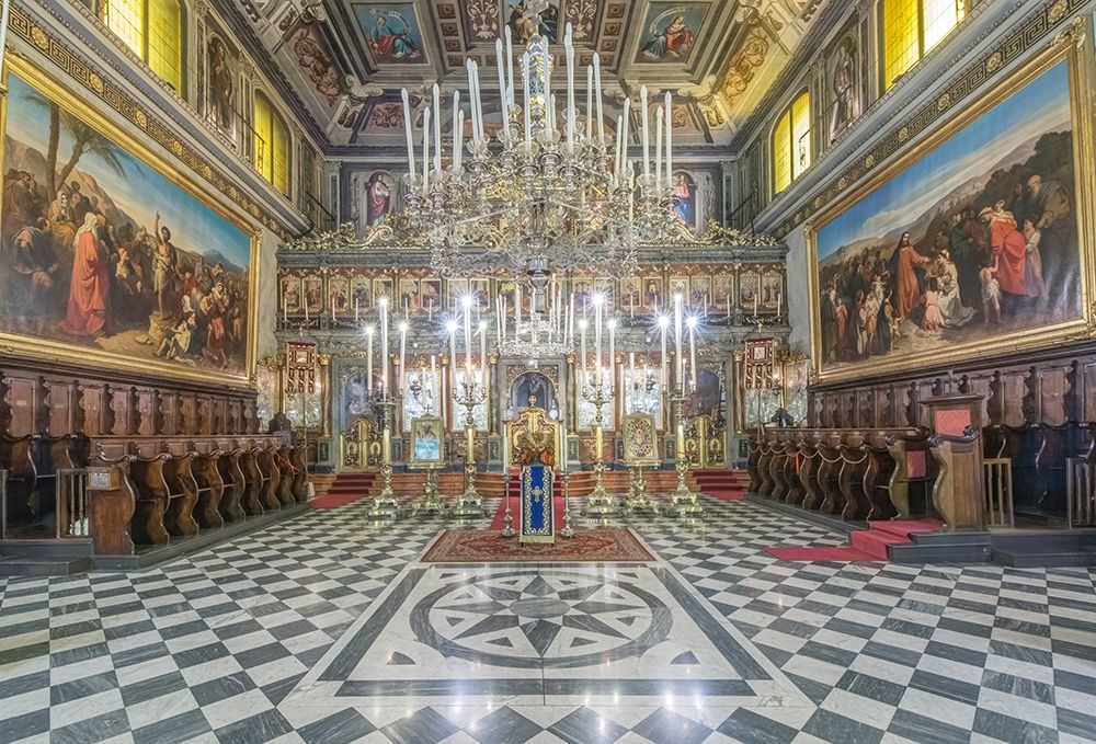 Italy-Trieste-Greek Orthodox Church Interior